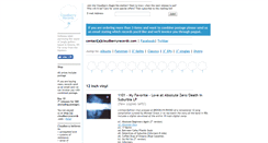 Desktop Screenshot of cloudberryrecords.com