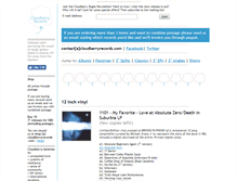 Tablet Screenshot of cloudberryrecords.com